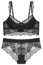 Ivory Lace Lingerie Set