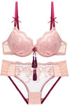 Royal Blue Lace Lingerie Set