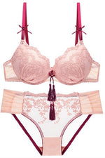 Royal Blue Lace Lingerie Set