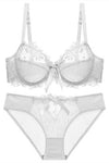 Illusion Dark Blue Lingerie Set