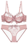 Illusion Lilac Lingerie Set