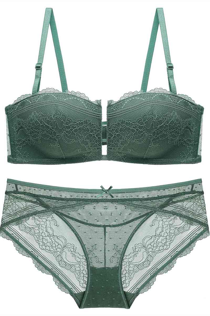 Burnt Yellow Lingerie Set