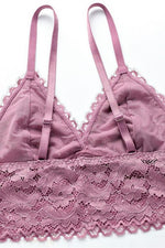 Sexy Triangle Pink Lingerie Set