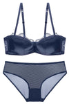 Navy Blue Lingerie Set