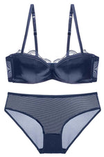 Navy Blue Lingerie Set