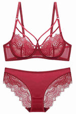 Red Lace Lingerie Set