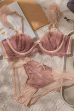 Red Lingerie Set