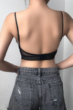 U-Back Black Lingerie Set