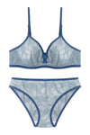 Blue Lingerie Set