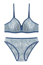 Blue Lingerie Set