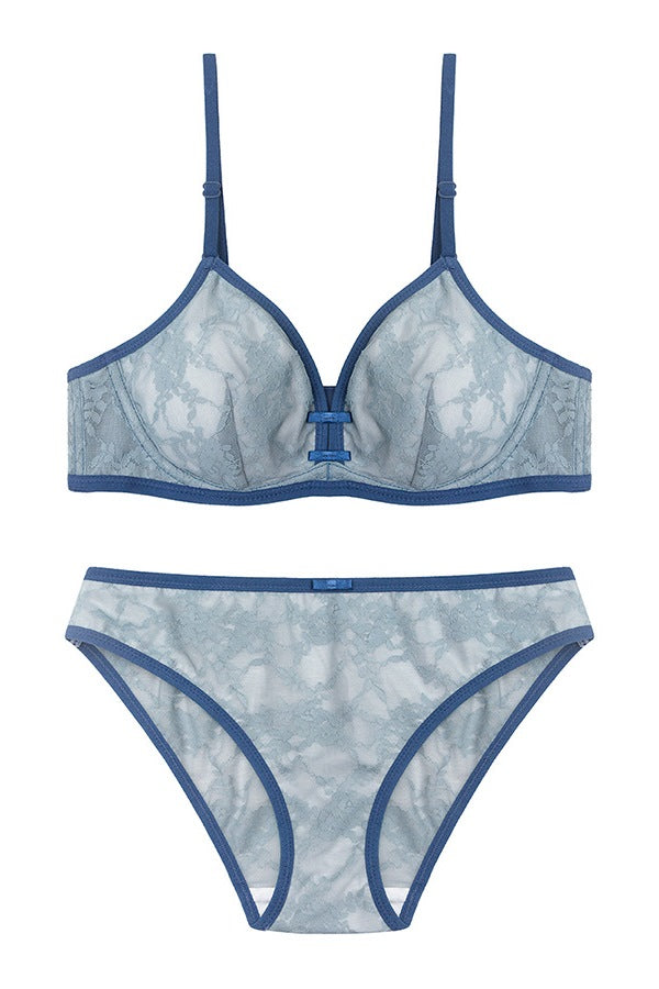 Blue Lingerie Set