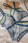 Blue Lingerie Set