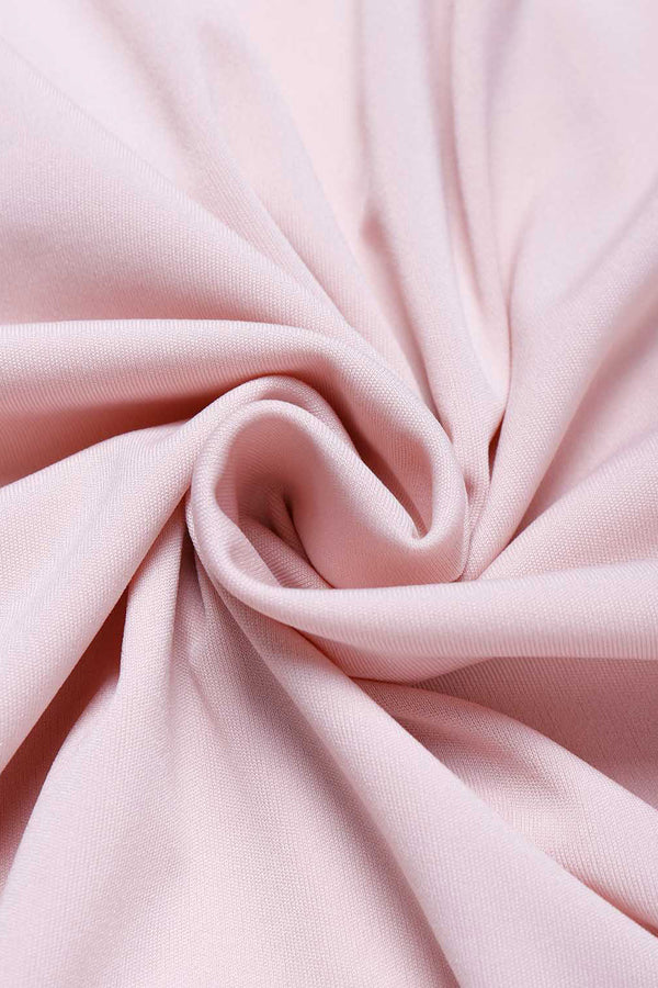 Off the Shoulder Mermaid Long Pink Party Dress