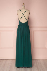 forest green bridesmaid dress Dark Halter V-neck Mermaid Ruched Floor Length Stretch Satin Bridesmaid Dress Normally allow 10 days to make the dress and 3 Short Aline Chiffon Bridesmaid Dresses