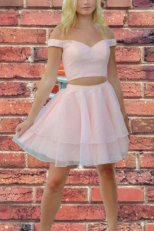 Two Piece Formal Dresses Short Short Party Dress Royal Blue Two Piece Junior Prom Dress Two Piece Formal Dresses Short Short Party Dress Royal Blue Two Piece Junior Prom Dress