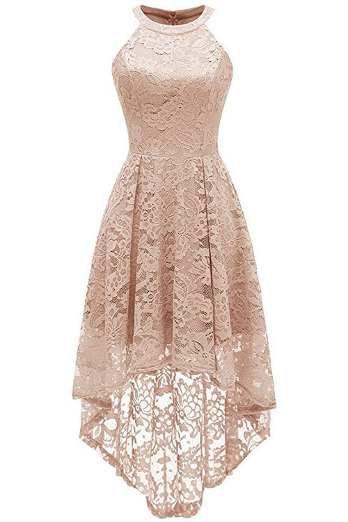 open lace back dress Elegant Beige Girl Dresses with Headgear for Kids Wedding Birthday Holiday Party Gown 2024 J104 Champagne / Child-2 main image 0