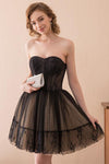Little Black Dress Black Short Homecoming Dress