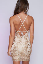 Sexy Sheath Sequins Mini Party Dress