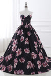 Sweetheart Floral Ball Gown