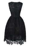 Sleeveless Lace Short Ball Gown party Dress