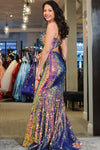 Chic Omber Sequins Mermaid Prom Dress