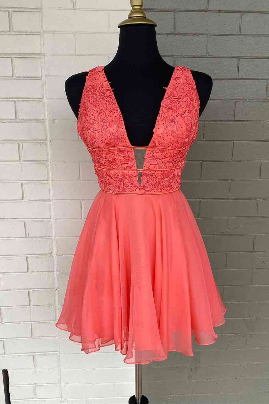black holiday dress 1950s Vintage Coral Lace and Taffeta Party Dress with Lace Bolero –  keepsakevintage.com main image 0