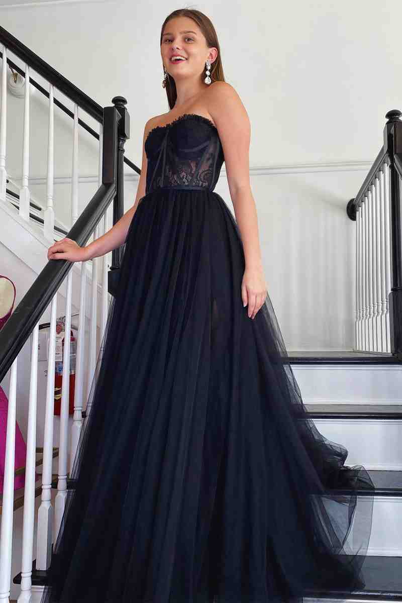 Corset Black Dress