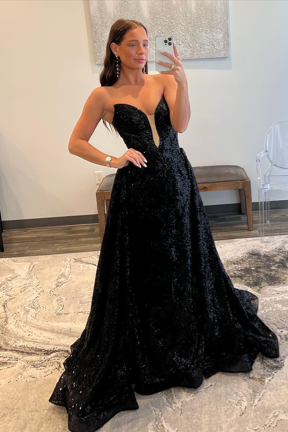 Gas Bunny Below Smoke & Vape Shop Lubbock Reviews Black Plunging V Neck Sequins-Embroidered Strapless Gas Bunny Below Smoke & Vape Shop Lubbock Reviews Black Plunging V Neck Sequins-Embroidered Strapless