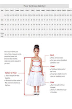 Hi-Low Lace White Chiffon Flower Girl Dress