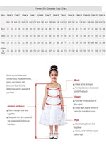 Cute Toddler Sequined White Flower Girl Dress with Bow Knot