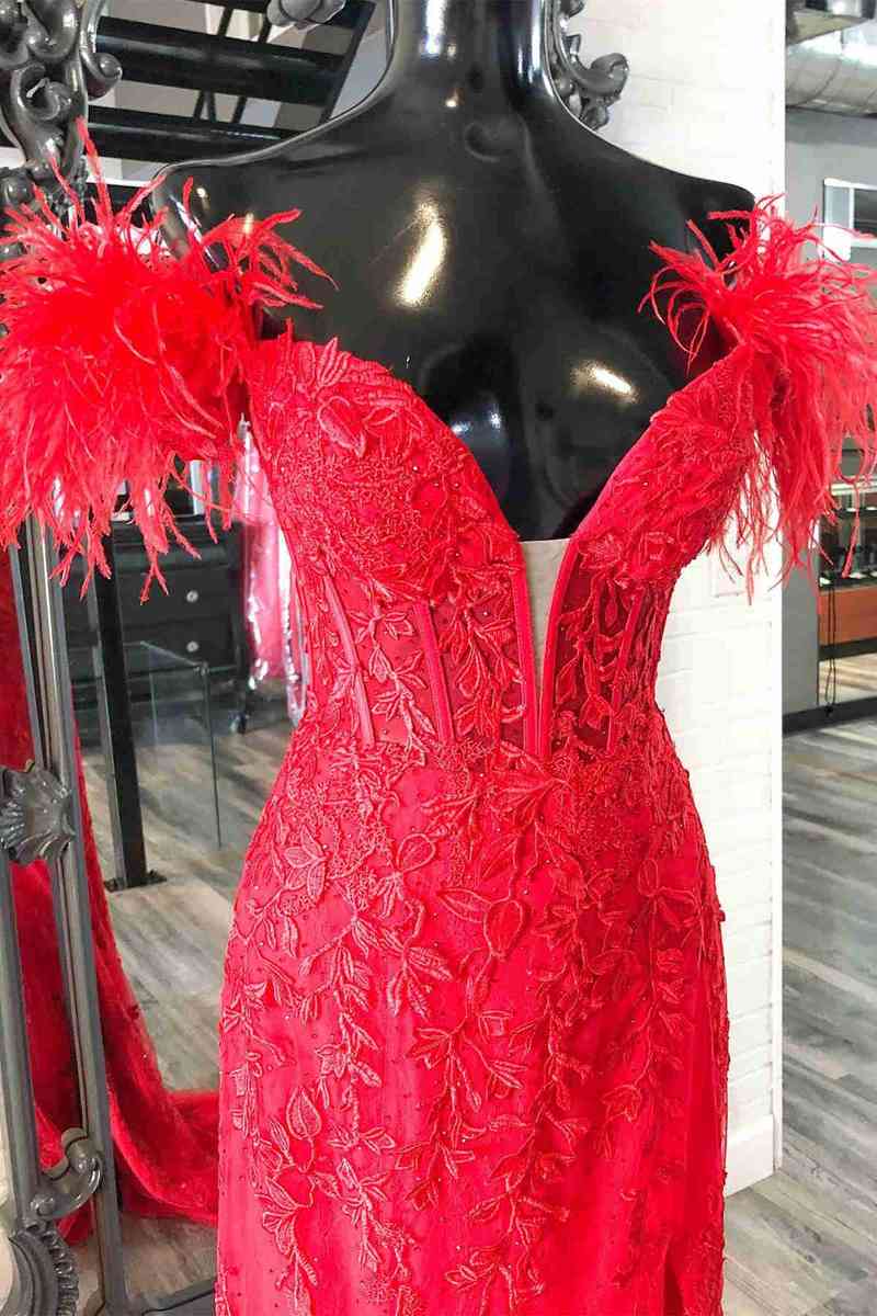 Best Feather Special Occasion Dresses for Sale - Xdressy